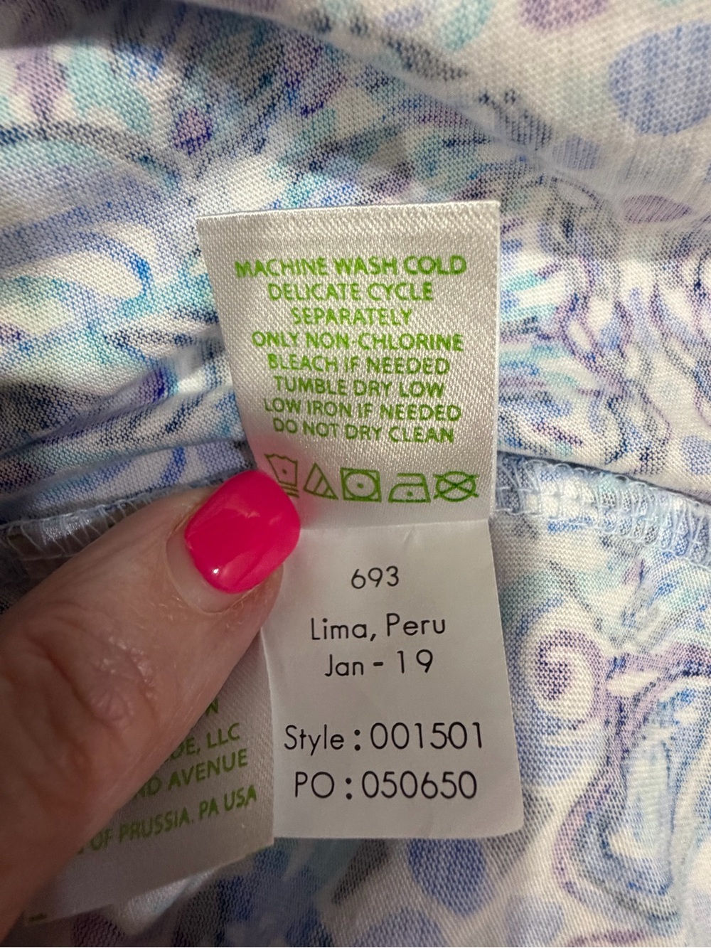 Lilly Pulitzer Amina Cotton  Swing Dress Call My Shell Size Small - Picture 9 of 14